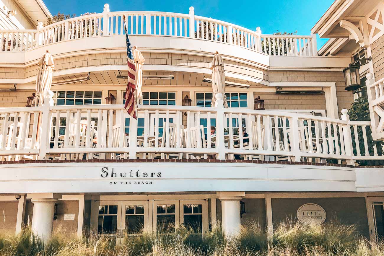 Shutters on the Beach Facade