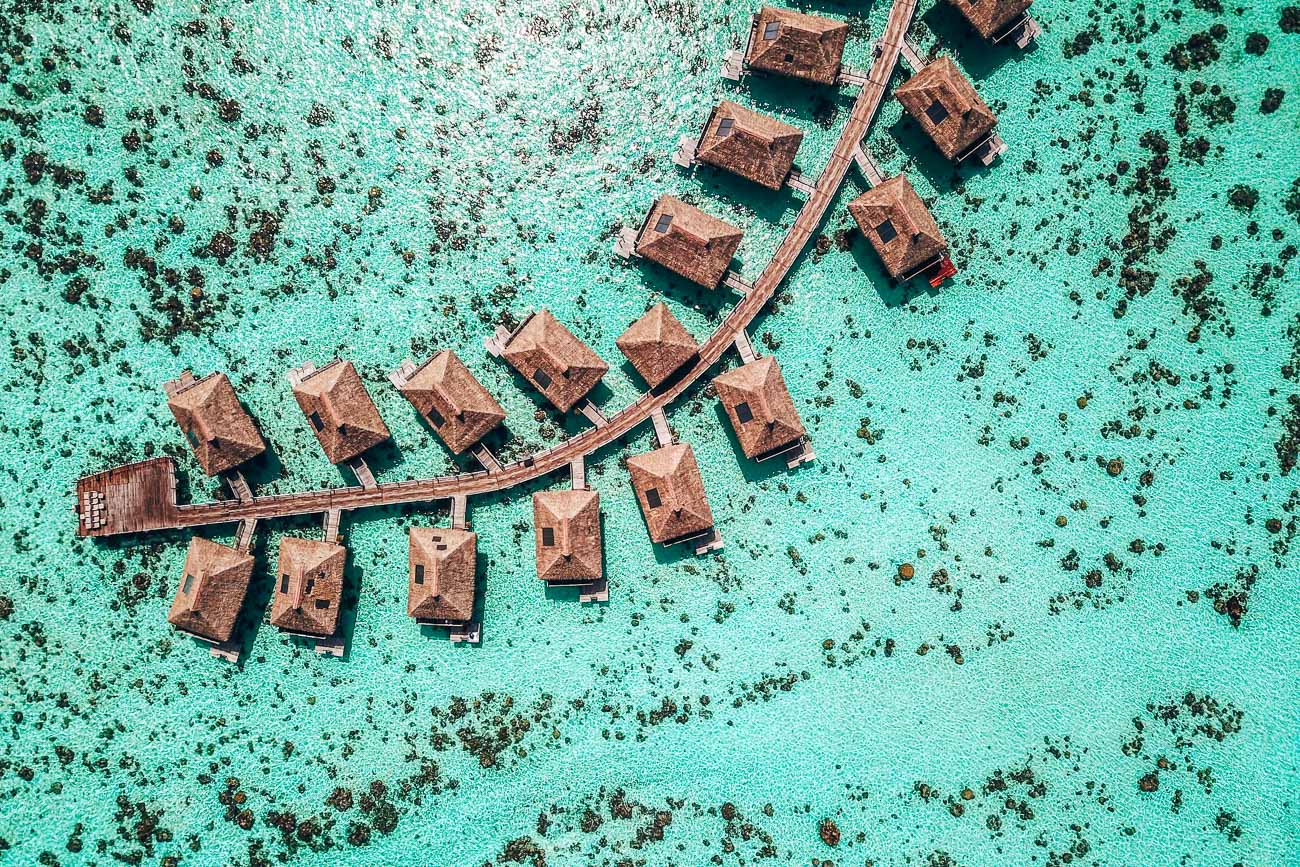 Hilton Moorea Overwater view