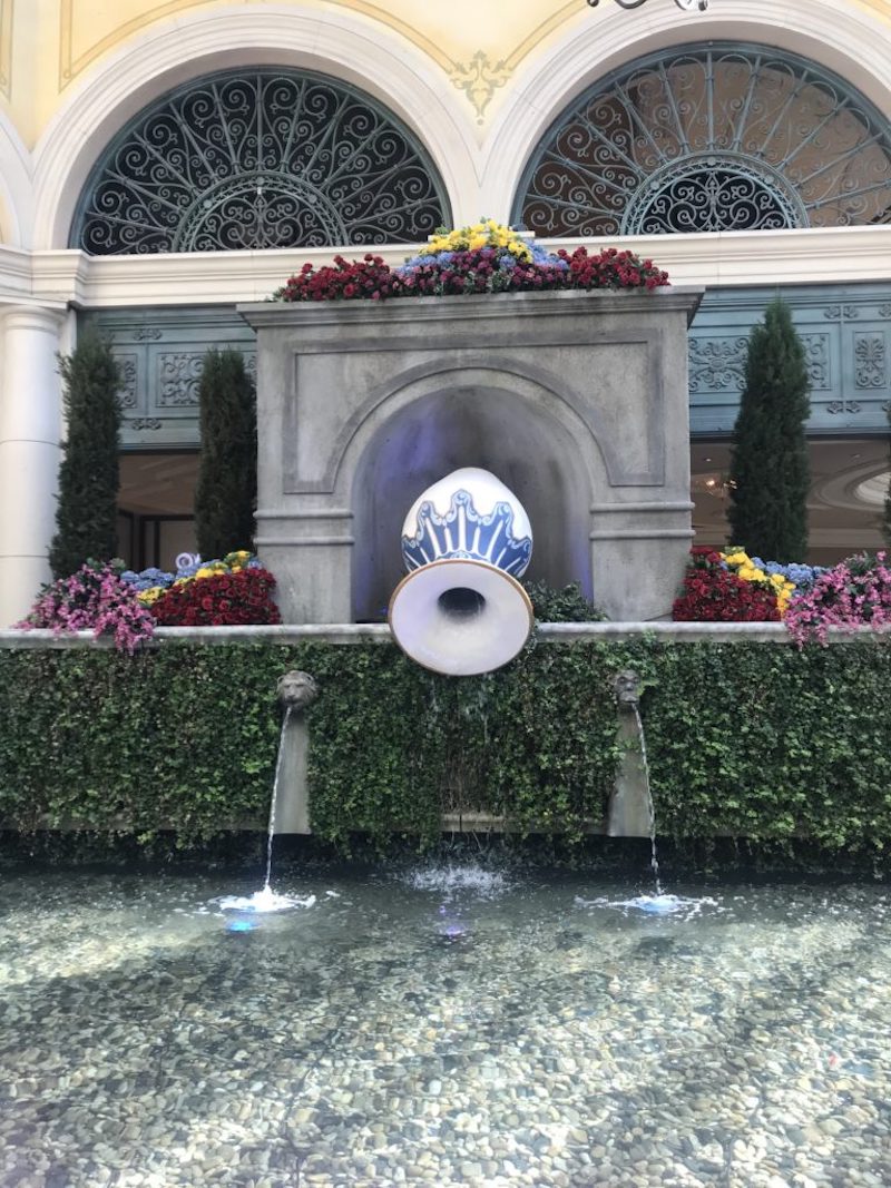 Bellagio Garden lobby
