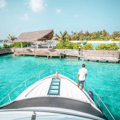 arrival at milaidhoo maldives