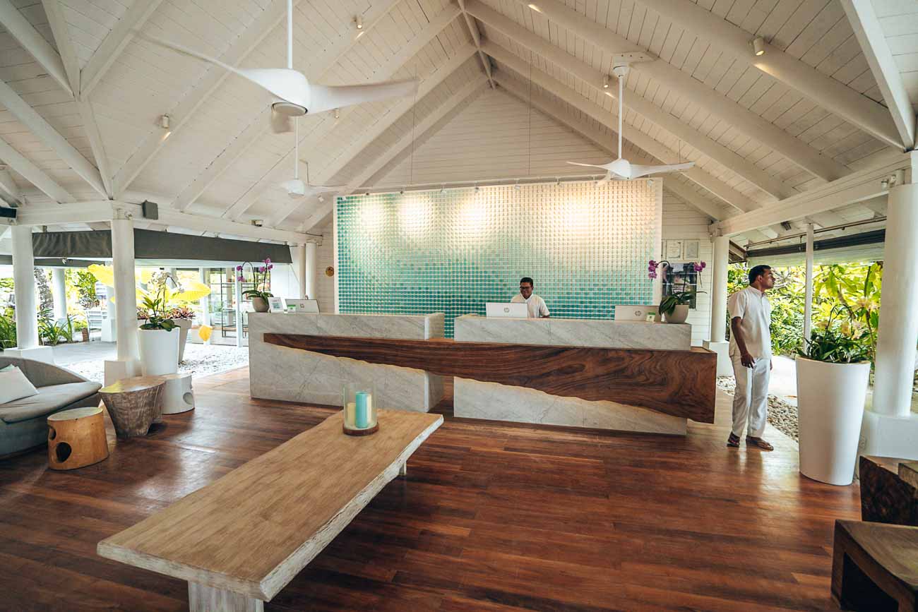 lobby at lux south ari atoll