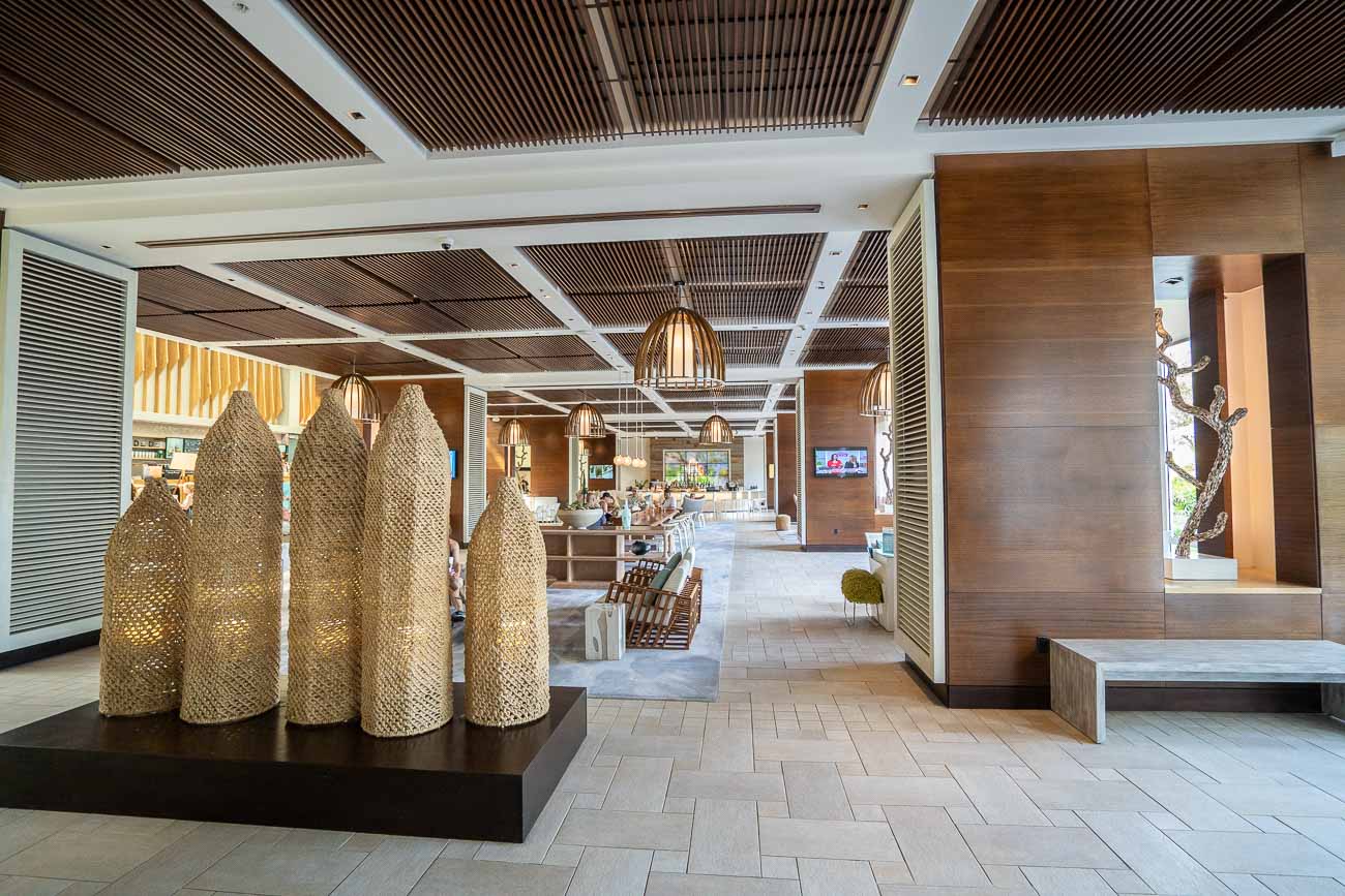 Lobby at Marriott Stellaris Aruba