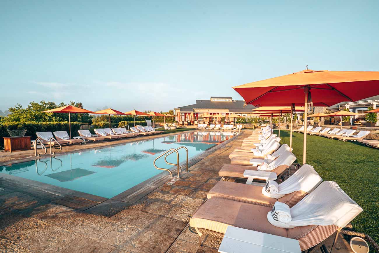 pool at carneros resort