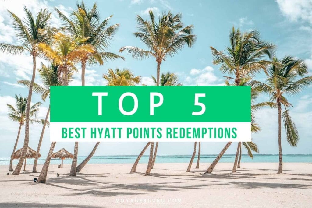 Top 5 BEST World of Hyatt Points Redemptions for Beach Vacations (2023 Edition)