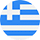 Circular flag of Greece a Greek Flag