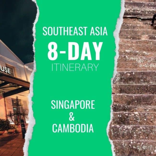 southeast asia travel itinerary