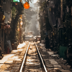 Hanoi Vietnam Train Street
